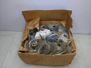lot 258 image: Box of 1 14 Galvanized Smooth Shank Roofing Nails