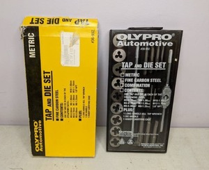 lot 235 image: Olypro Automotive Tap and Die Set Metric #36-992