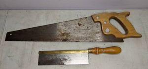 lot 317 image: Hand Saw and Dovetail Saw