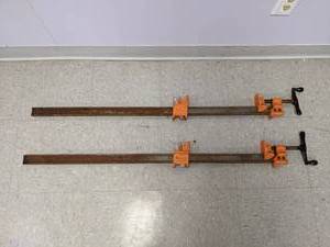 lot 332 image: Pair of 43 Jorgenson I Beam Clamps