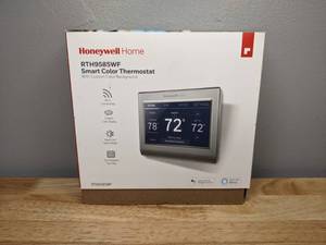 lot 159 image: Brand New Honeywell RTH9585WF Smart Thermostat Color Screen