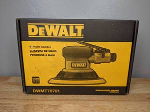 lot 161 image: Brand New DeWalt Pneumatic Palm Sander