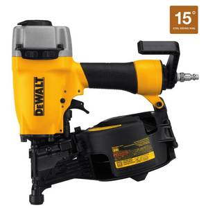 Dewalt Pneumatic 15-Degree Coil Siding Nailer, DW66C-1 - Slightly Used.