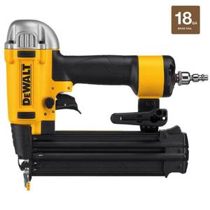 DEWALT 18-Gauge Pneumatic Brad Nailer, DWFP12233 - Slightly Used.