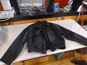 lot 12 image: Wilsons Womens Harley-Davidson Black Leather Jacket