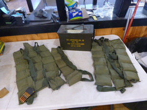 lot 18 image: Ammo Case with 328 Rounds of 30.06 Ammo