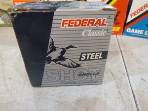 lot 40 image: Federal Classic Steel Shot Shells