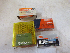 lot 62 image: 22 Rimfire Cartridges