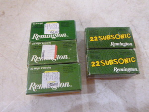 lot 63 image: 22 Rimfire Cartridges