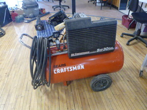 lot 79 image: Craftsman Air Compressor