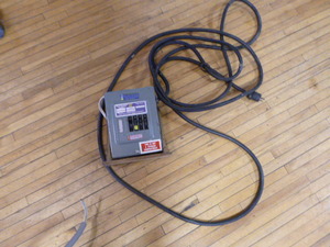 lot 82 image: QO Load Center Fuse Box with RV Cord