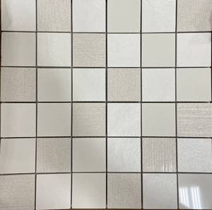 22 Sheets Porcelain 2 x 2 Mosaic - White