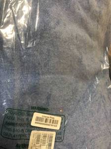 lot 23 image: Cotton Navy Solid Turkish Cotton Bath Sheet (1), VK37-BSH-NAVY, NEW