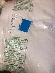 lot 25 image: Supreme Firm Down Standard Pillow (1), PP48-STD-WHITE, NEW