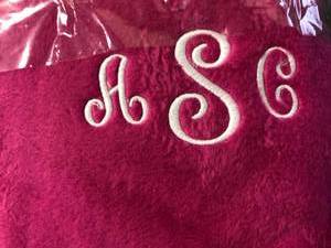 lot 29 image: Egyptian Cotton Fleece Baby Blanket, Fuchsia, BF22-OS-FUCHSIA, NEW