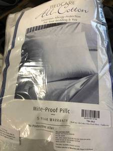 lot 32 image: Dust Mite-Proof Toddler Cotton Pillow (1),PP67, NEW