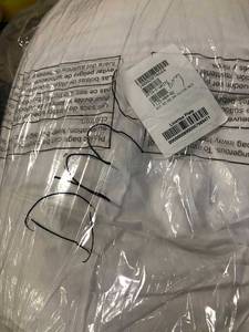 lot 43 image: Best Medium Down King Pillow (1), PP34-K-WHITE, NEW