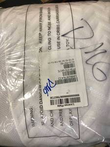 lot 87 image: Overfilled Cotton Mattress Pad QUEEN White,MB27-Q-WHITE,NEW