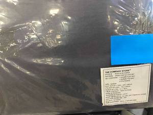 lot 88 image: Cotton Jersey Knit Queen Sheet Set - Slate Gray, EC41-Q-SLT-GRAY, NEW