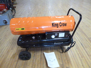 lot 4 image: NEW King Crow Forced Air Heater