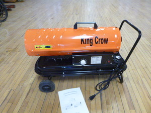 lot 5 image: NEW King Crow Forced Air Heater