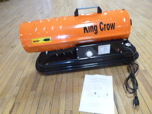 lot 6 image: NEW King Crow Forced Air Heater
