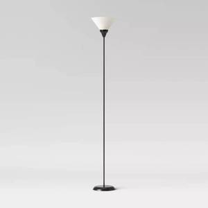 lot 51 image: Room Essentials Torch Floor Lamp - Black 71
