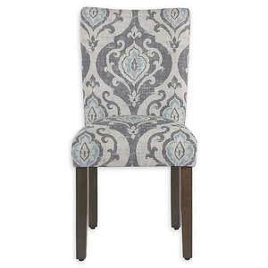 lot 58 image: Homepop Classic Parsons Dining Chair in GreyLight Blue