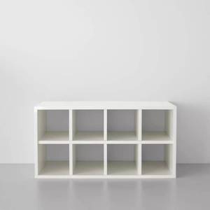 lot 37 image: Target 8 Bin Shoe Organizer - Made By Design - White