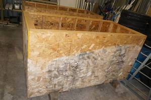 lot 45 image: Large Wood Storage Box