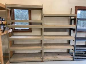 lot 51 image: 2 Sections of Shelving
