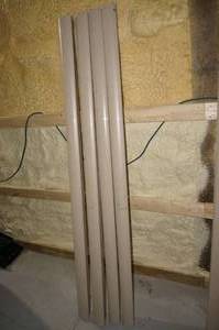 lot 53 image: 4 Sections of PVC Decking Top Rail