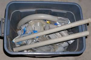 lot 61 image: Assorted PVC Conduit