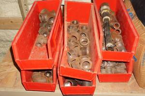 lot 63 image: Cast Plumbing Fittings
