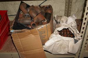 lot 64 image: Cast Plumbing Fittings