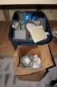 lot 74 image: Electrical Junction Boxes and Covers