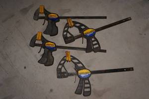 lot 82 image: 4 Quick Grip Clamps