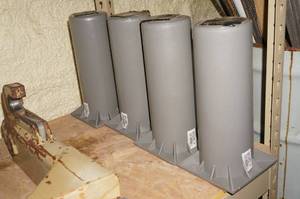 lot 90 image: Set of 4 12 Heat Pump Risers