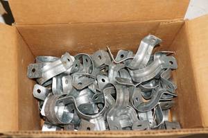 lot 98 image: 1-14 Steel Pipe Straps