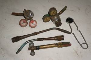 lot 108 image: Oxy-Acetylene Regulators and Accessories