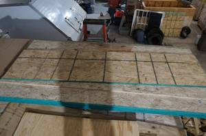 lot 184 image: OSB Panels - Tongue and Groove