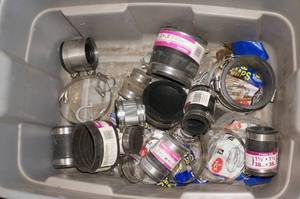 lot 120 image: Flexible Coupling and Hose Clamps