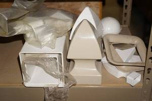 lot 126 image: PVC Decking Trim Pieces