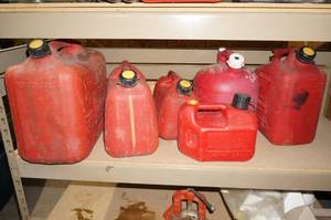 lot 127 image: Gas Cans