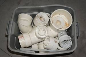 lot 148 image: Various PVC Fittings