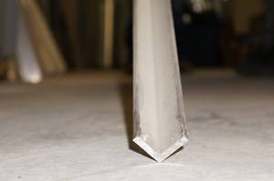 lot 268 image: Angle Aluminum - about 15 long