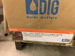 lot 45 image: DIG WATER MATTERS DRIP LINE