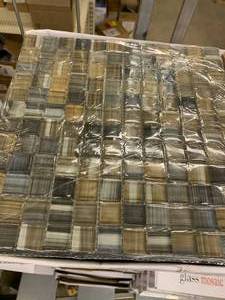 lot 68 image: DALTILE GLASS MOSAIC TILE