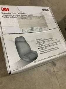 lot 110 image: 3M DISPOSABLE SEAT COVERS