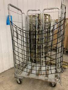 lot 122 image: 5 CAGE CARTS